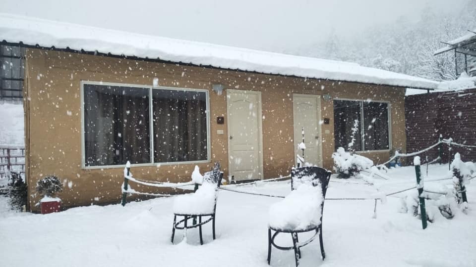 Snow Fall at Nature Nest Resort